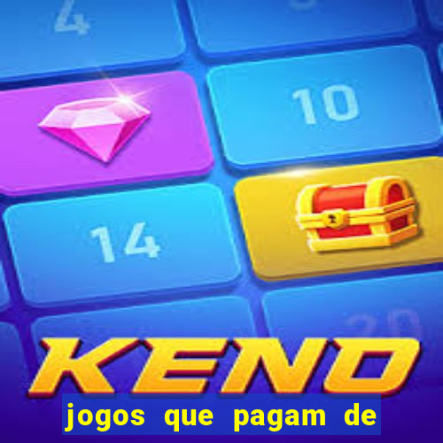 jogos que pagam de verdade no pix 2024